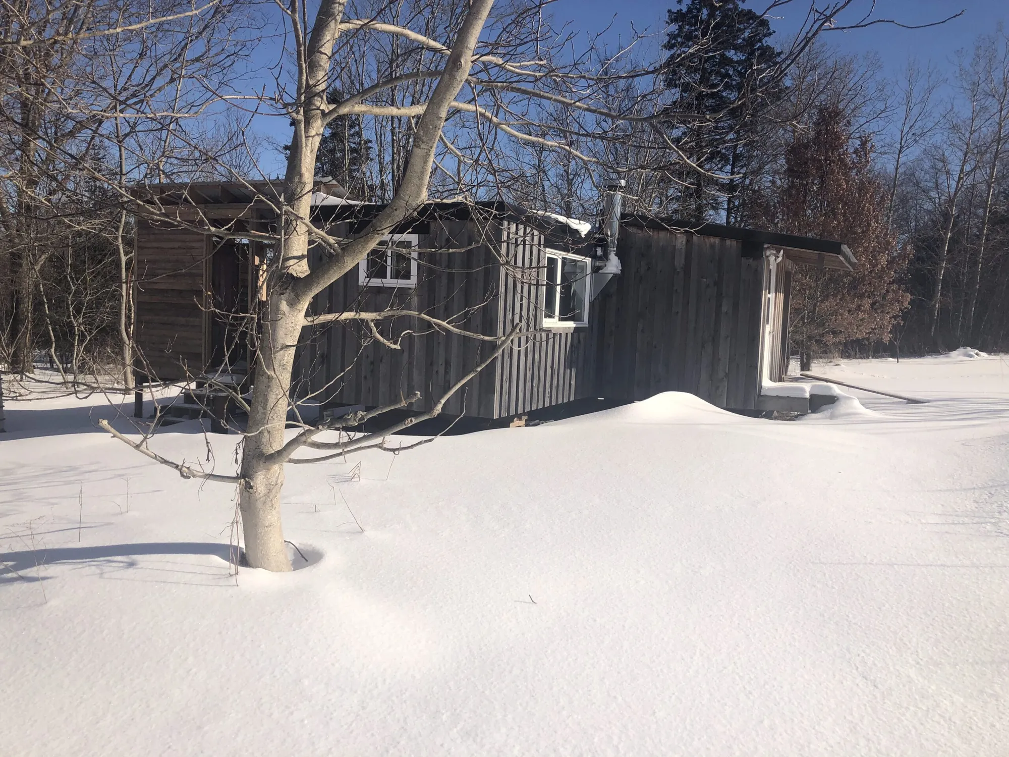 The farm cabin